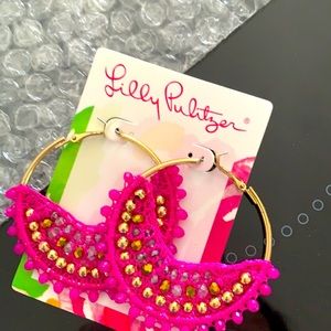 LILLY PULITZER STATEMENT EARRINGS